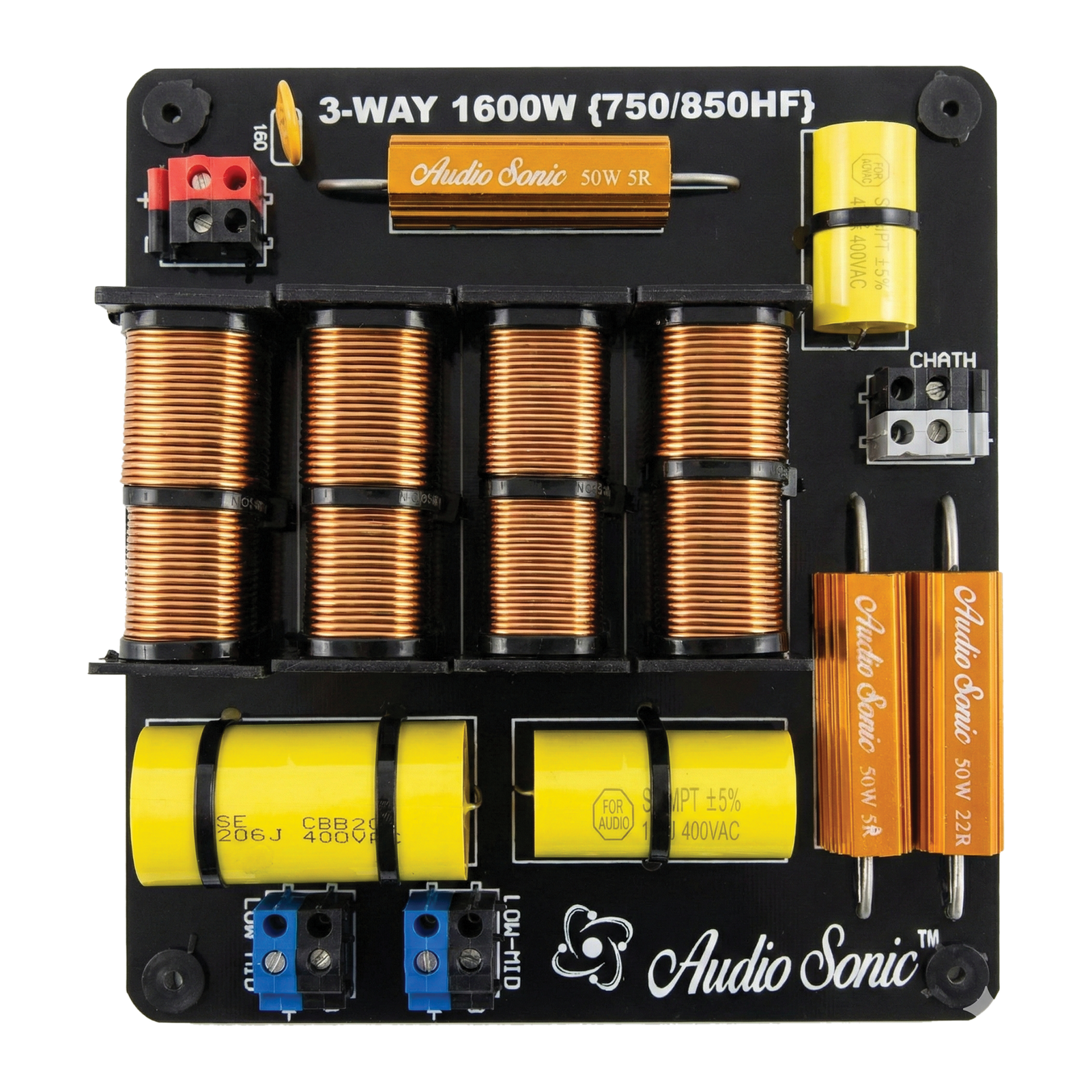 3-Way 600W